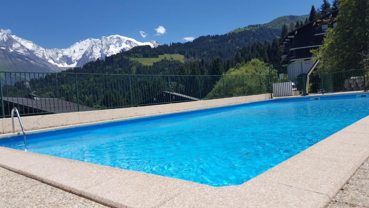 Apartament Duo Des Alpages Vue Exceptionnelle Sur Le Mont Blc Saint-Gervais-les-Bains Zewnętrze zdjęcie